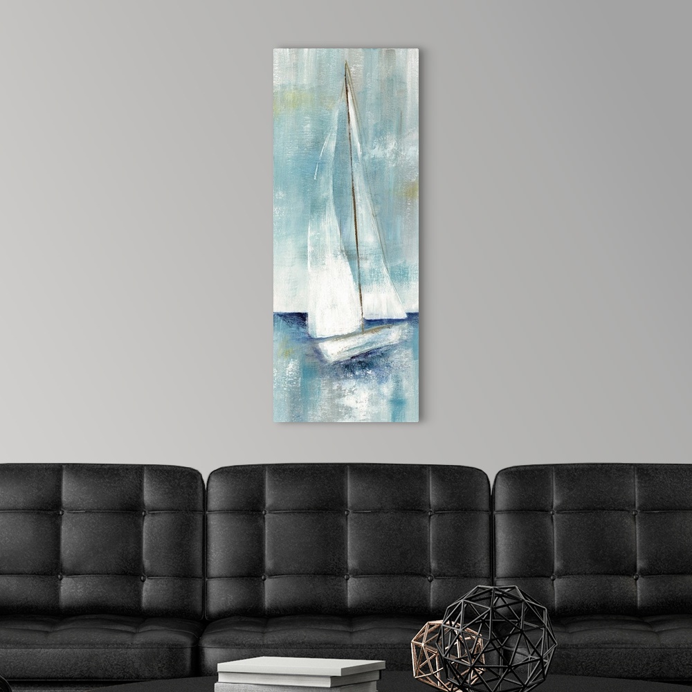 A modern room featuring Simply Sailing II