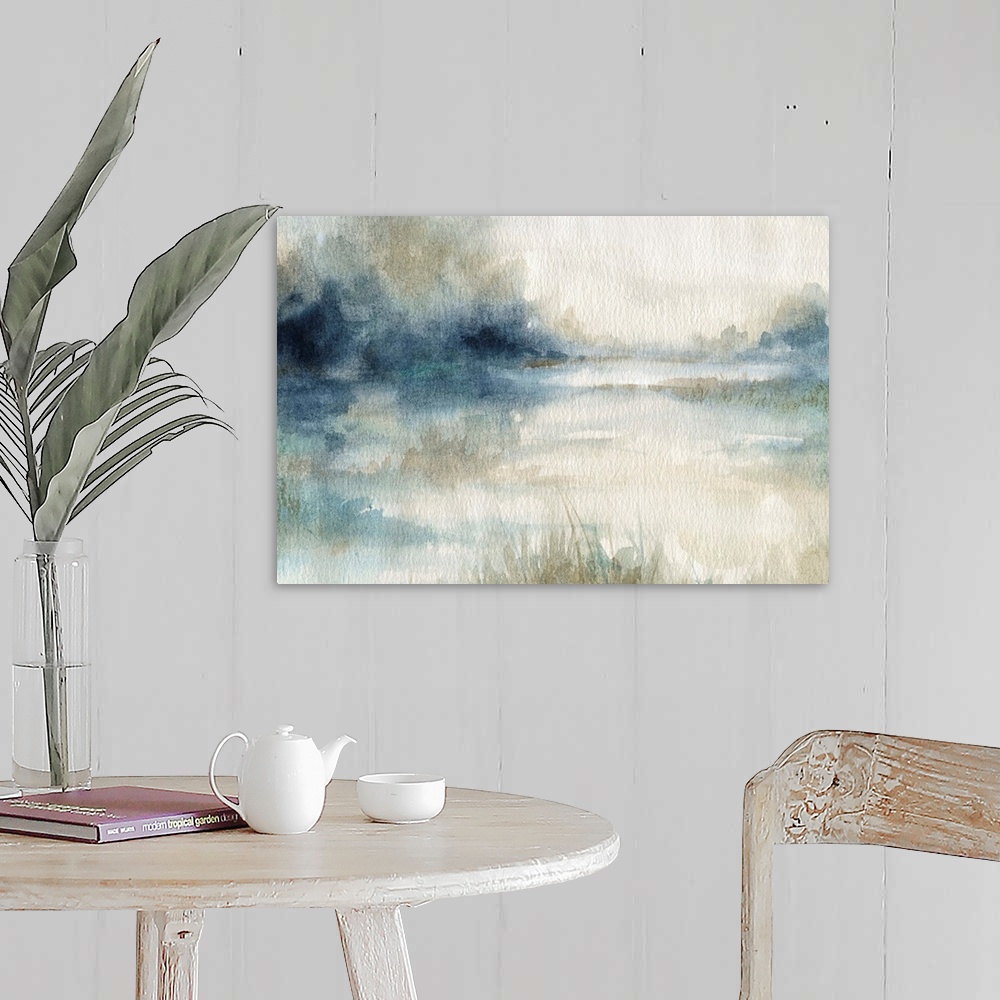 A farmhouse room featuring Still Evening Waters II