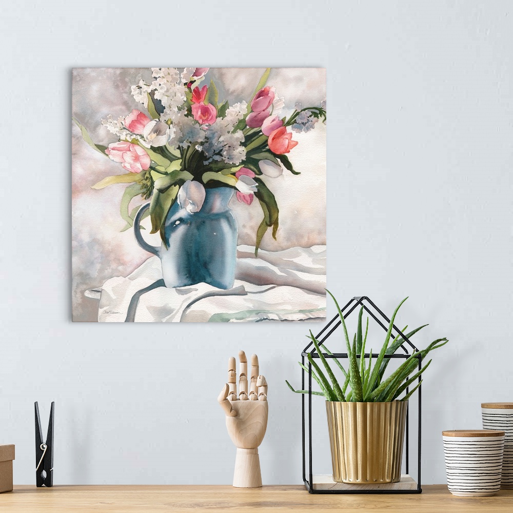 A bohemian room featuring Tender Tulips