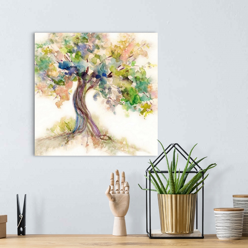 A bohemian room featuring Tree of Life
