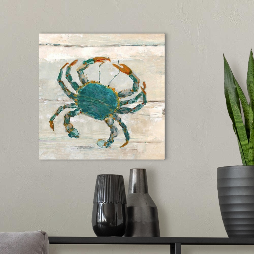 A modern room featuring Wake Up Crabby I