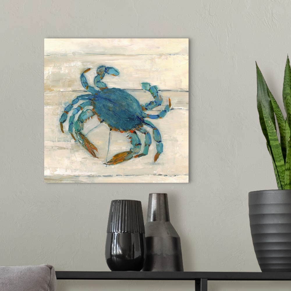 A modern room featuring Wake Up Crabby II