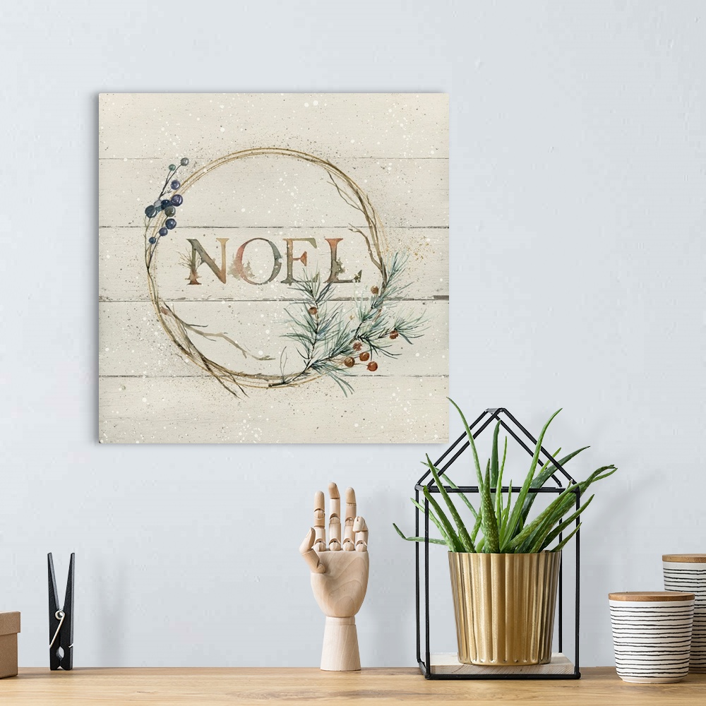 A bohemian room featuring Wreath Of Noel