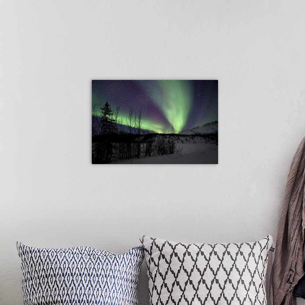 A bohemian room featuring Band of Northern Lights in the Brooks Range