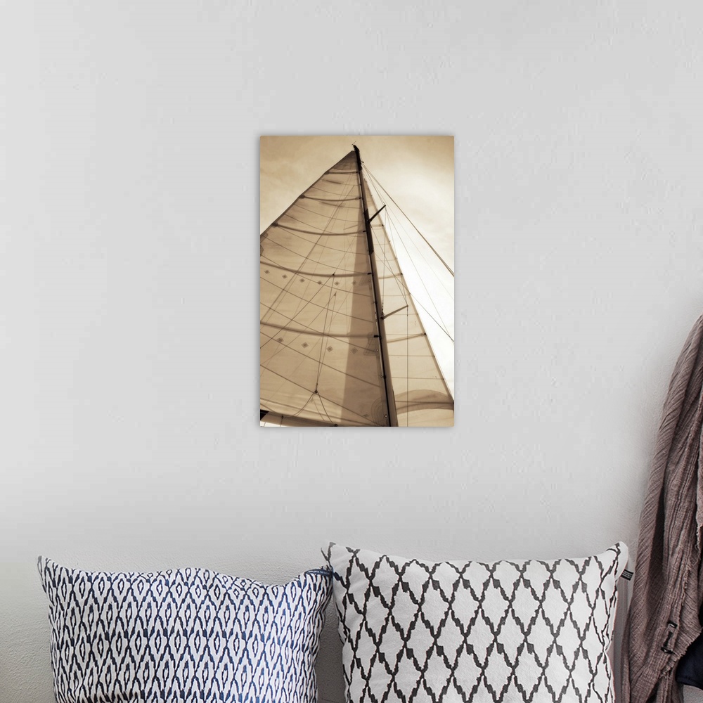 A bohemian room featuring Beaufort Sails 1