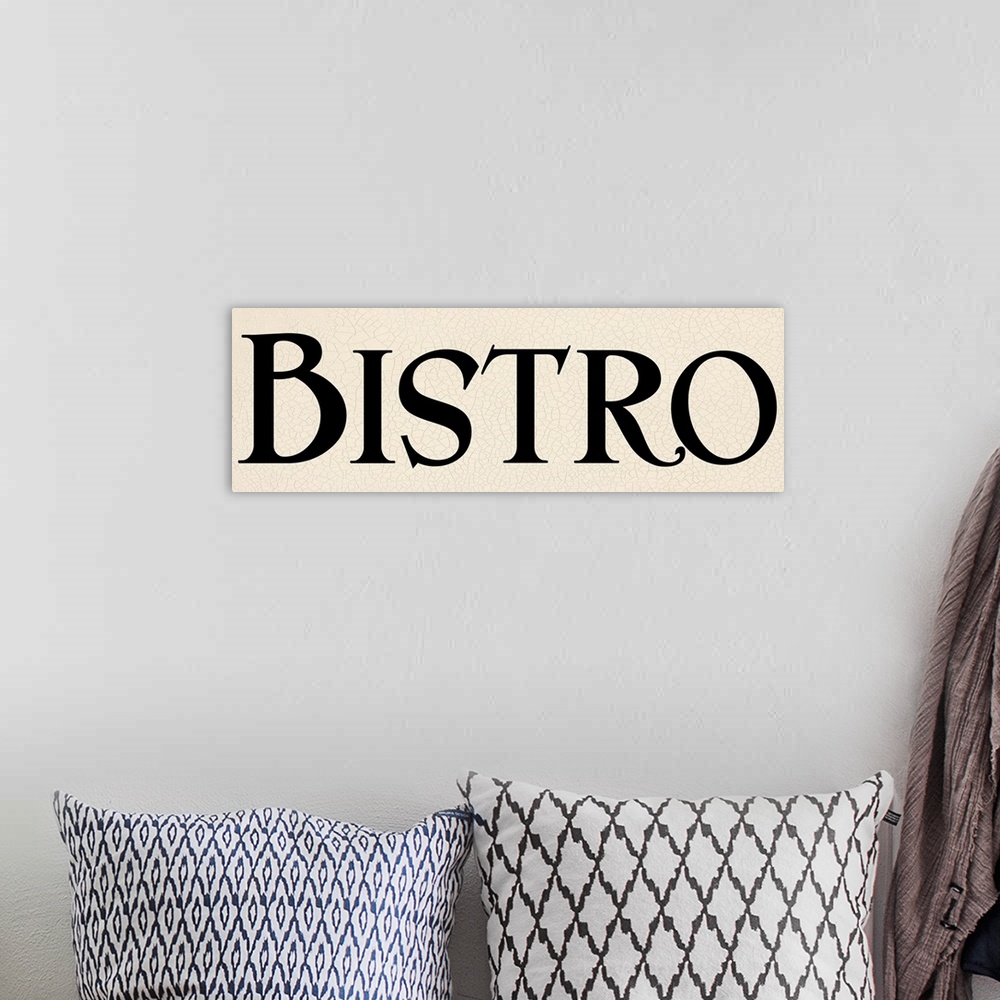 A bohemian room featuring Bistro I