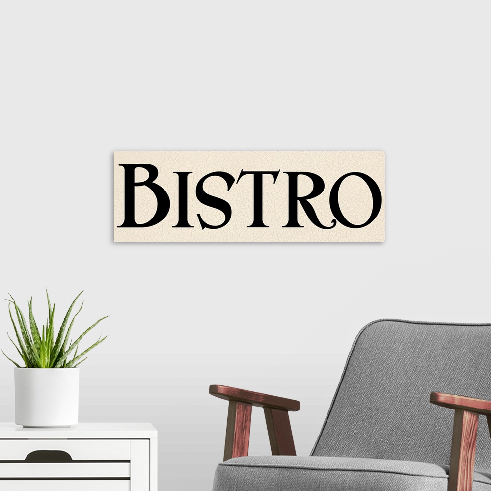 A modern room featuring Bistro I