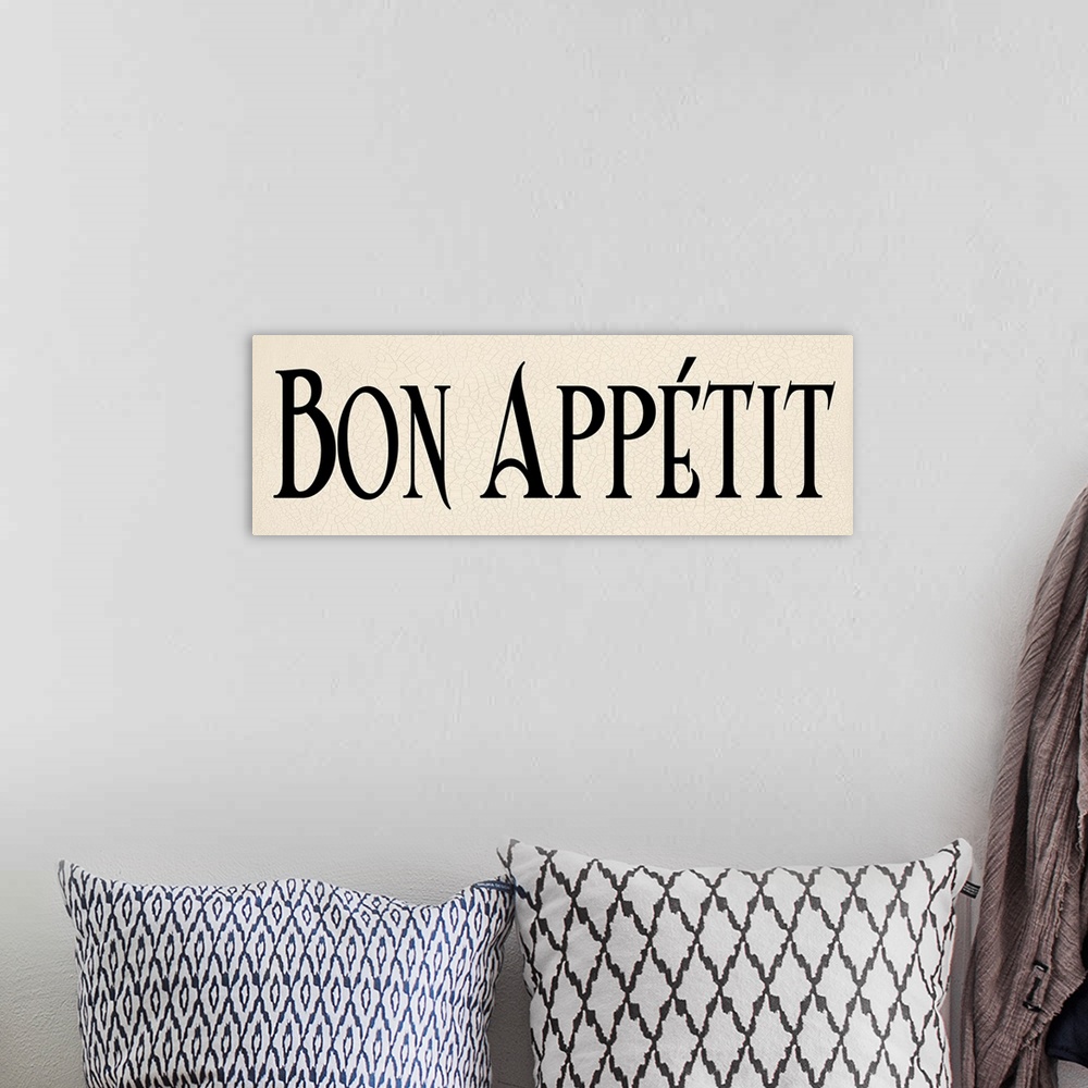 A bohemian room featuring Bon Appetit I