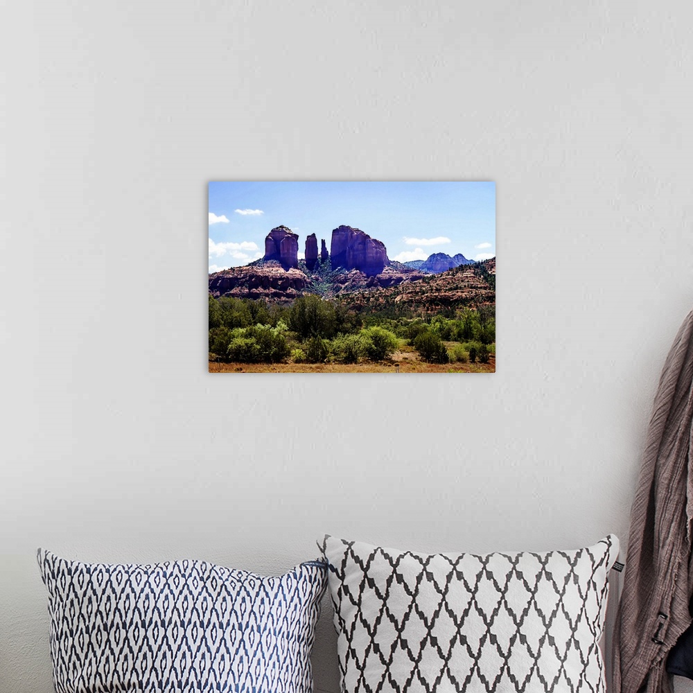 A bohemian room featuring Cathedral Rock I