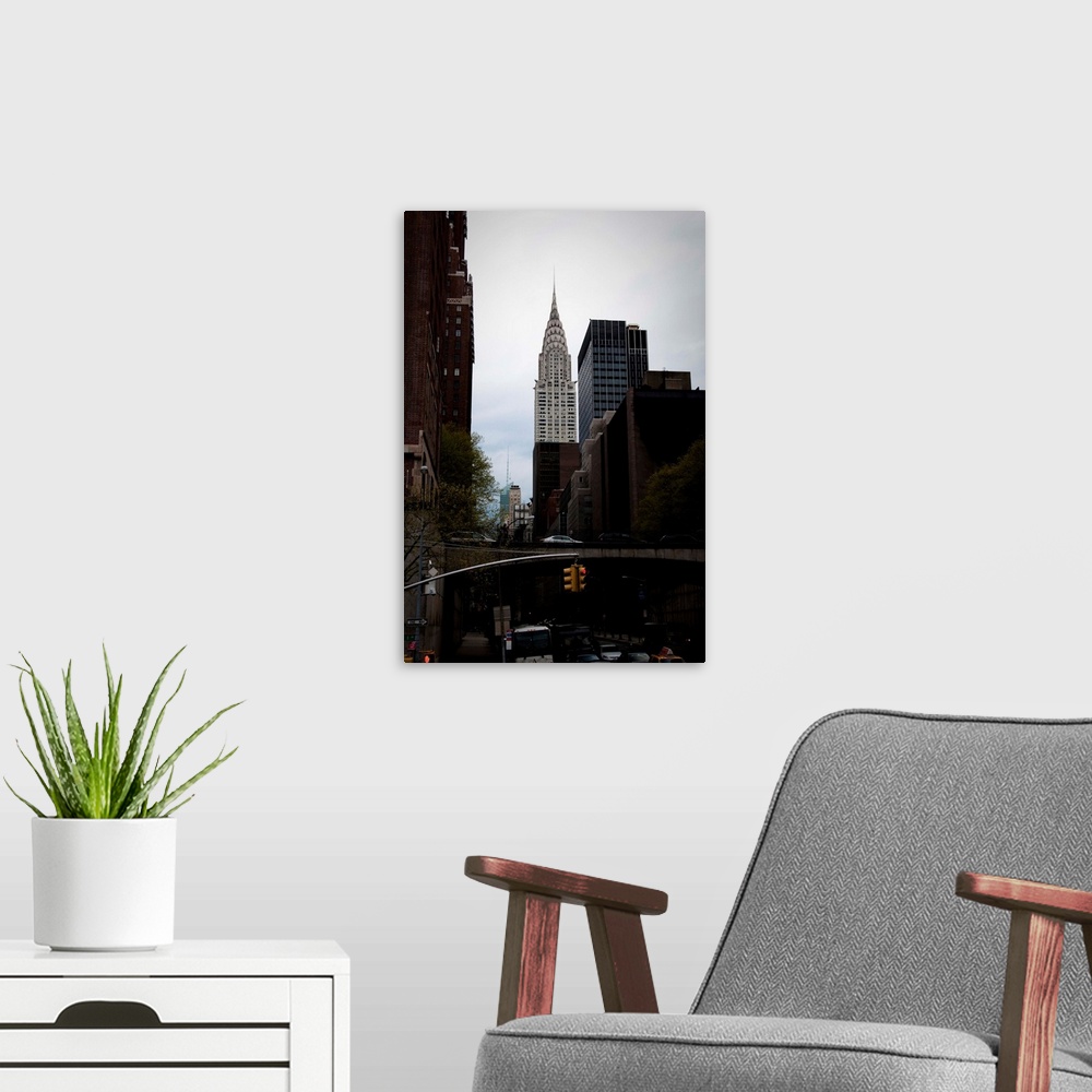 A modern room featuring Chrysler Building I