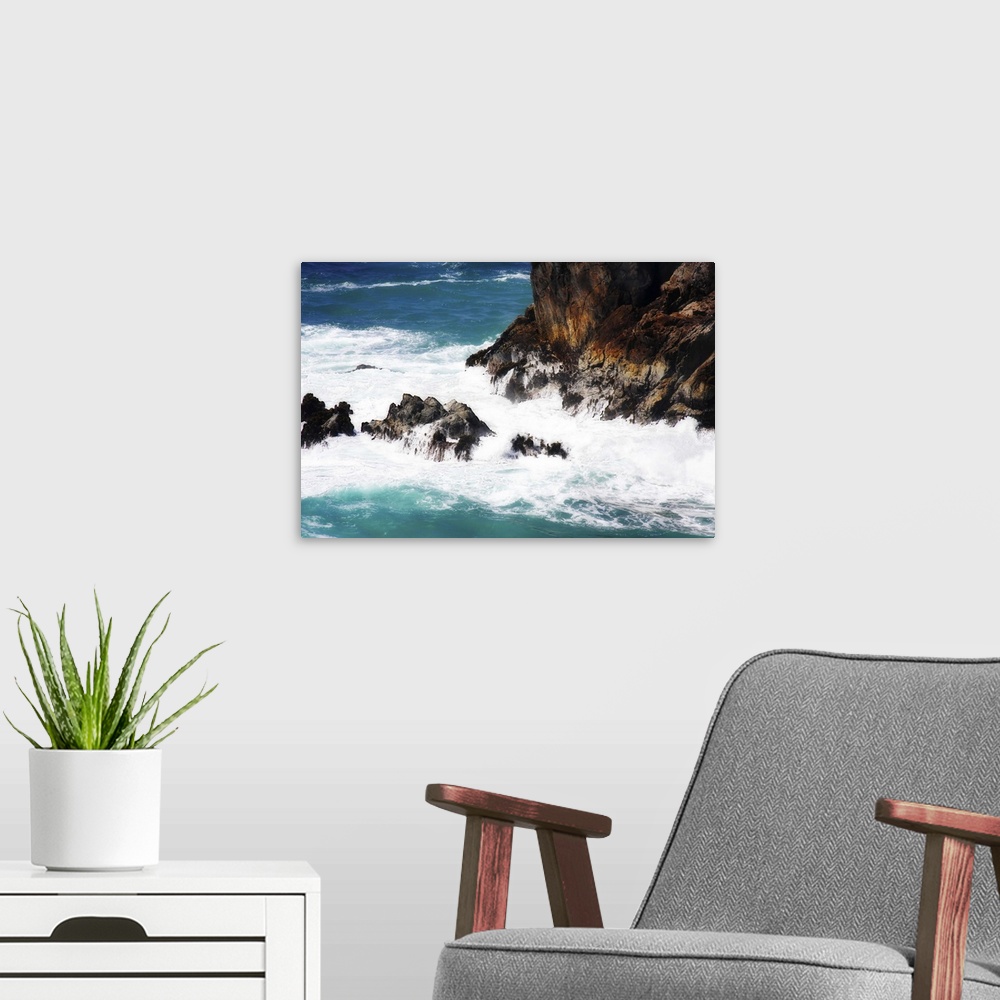 A modern room featuring Churning Surf 6