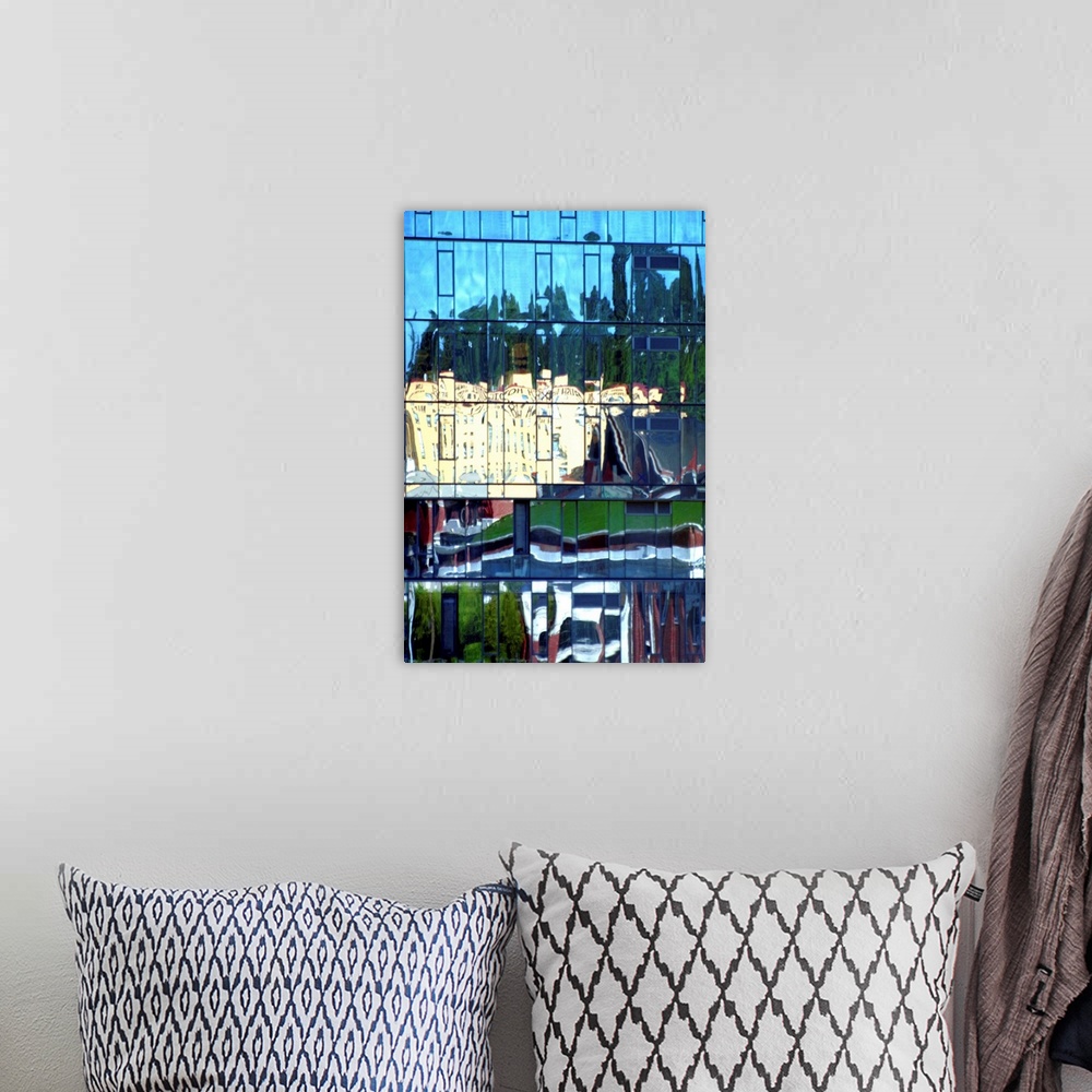 A bohemian room featuring City Reflections