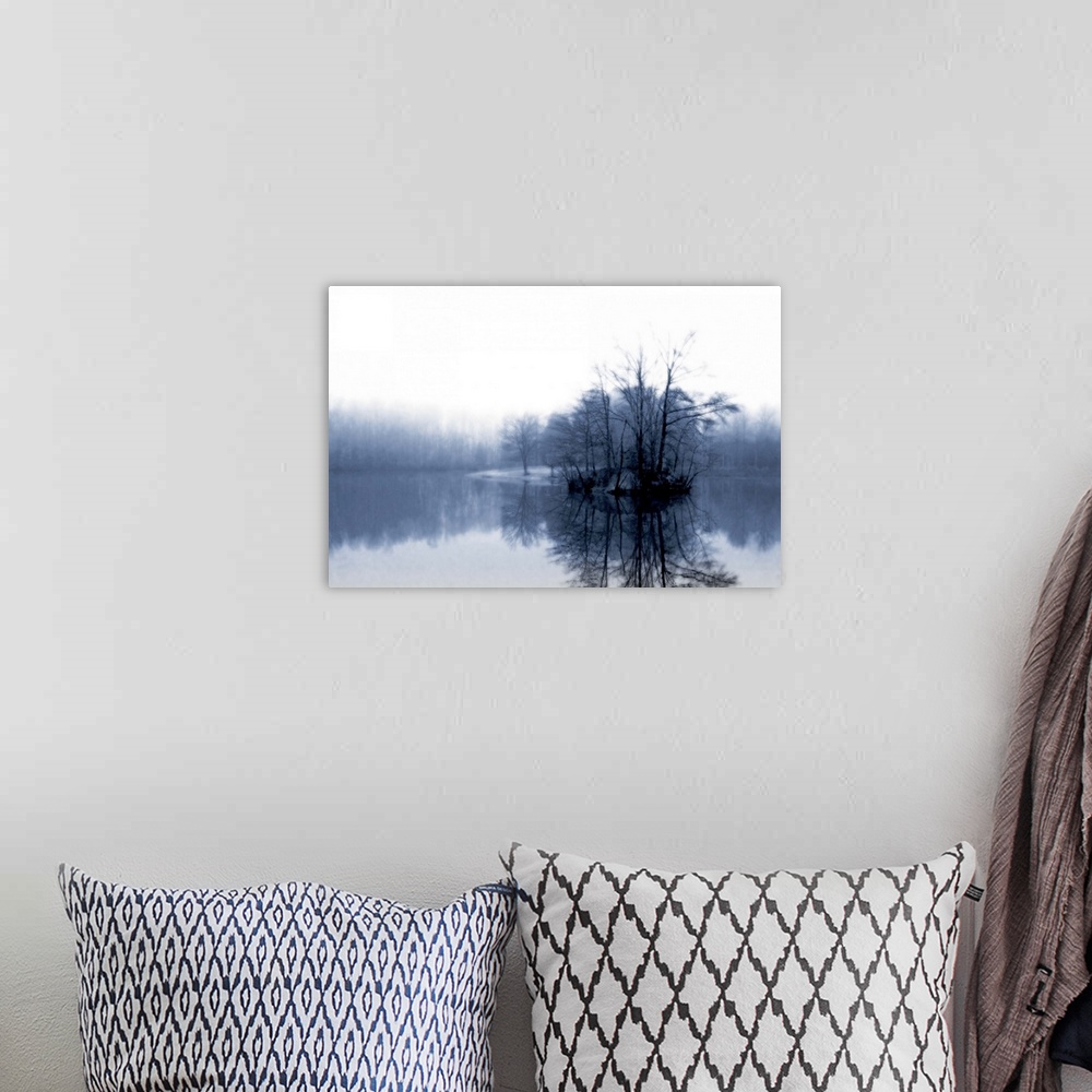 A bohemian room featuring Fog on the Lake 4