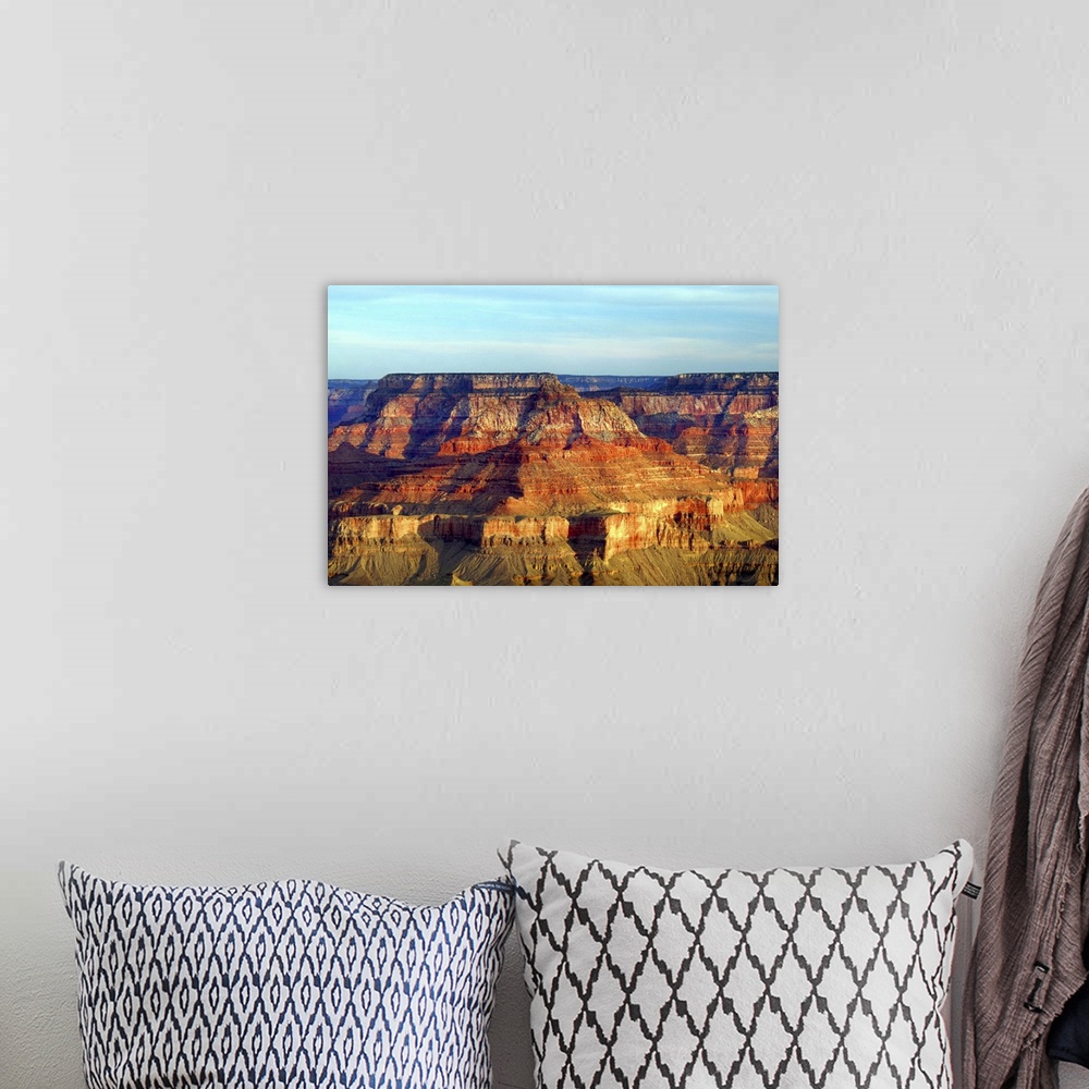 A bohemian room featuring Grand Canyon Dawn I