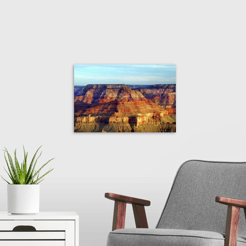 A modern room featuring Grand Canyon Dawn I