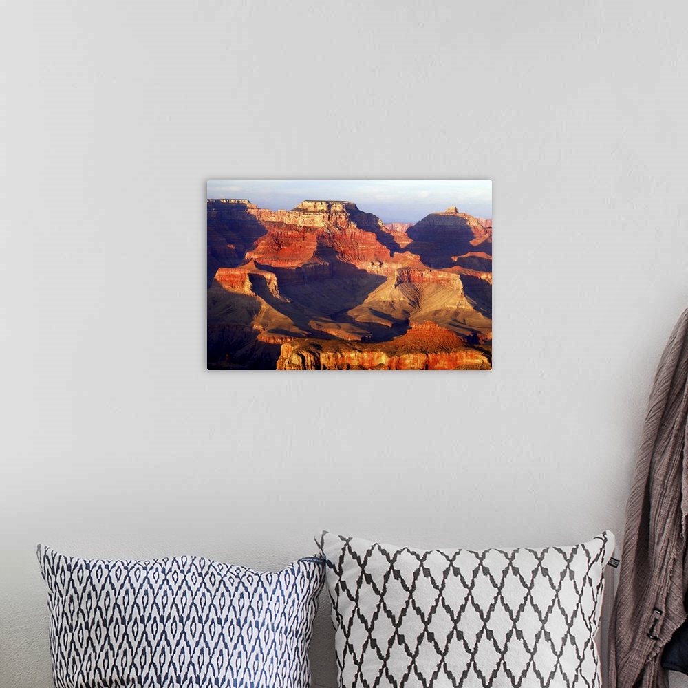 A bohemian room featuring Grand Canyon Dawn IV