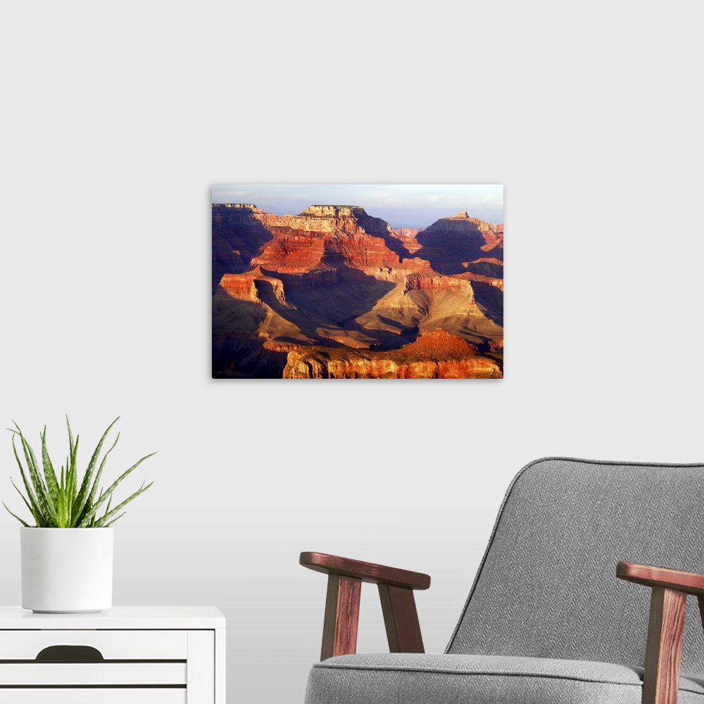 A modern room featuring Grand Canyon Dawn IV