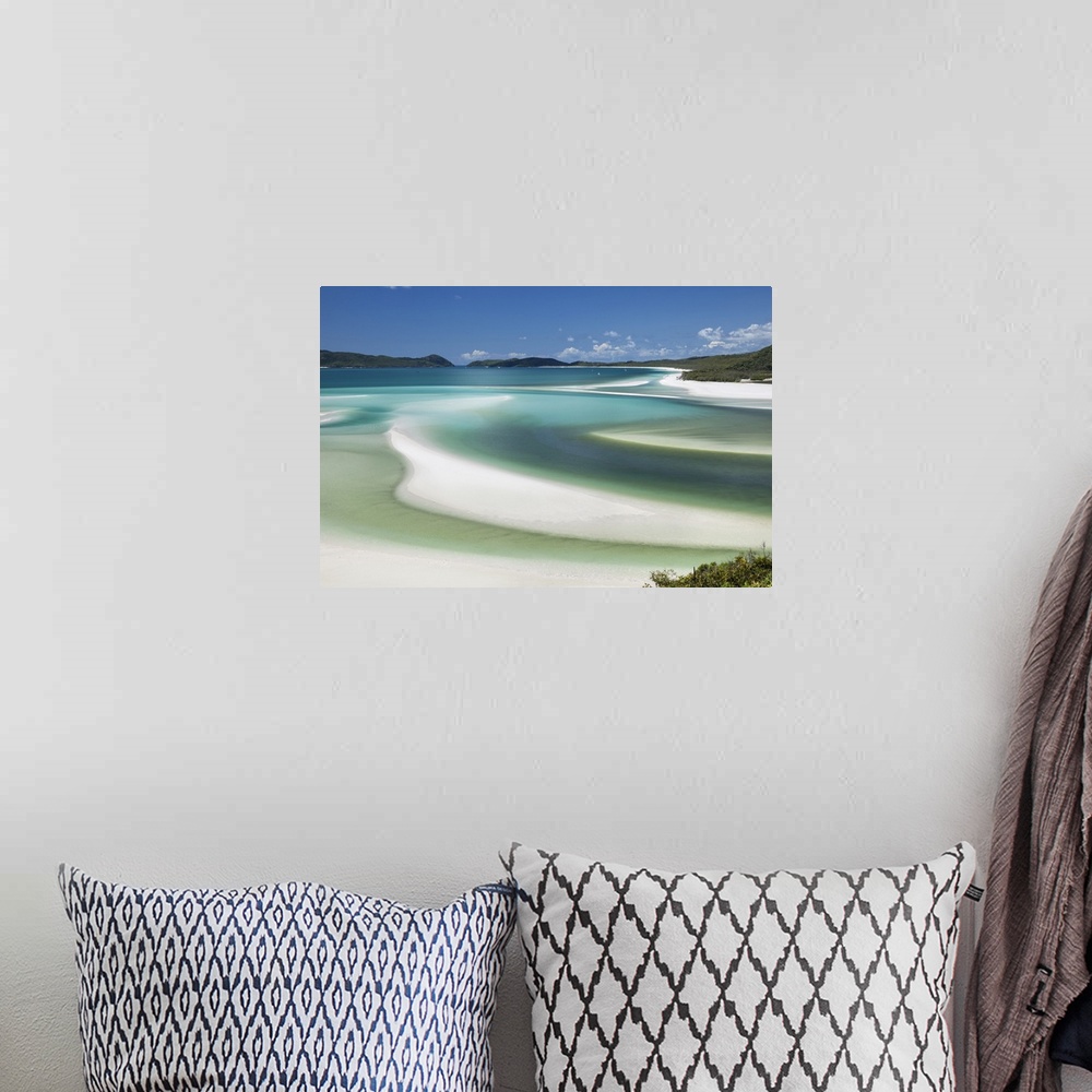 A bohemian room featuring Hill Inlet View of Whitsunday Island Waters
