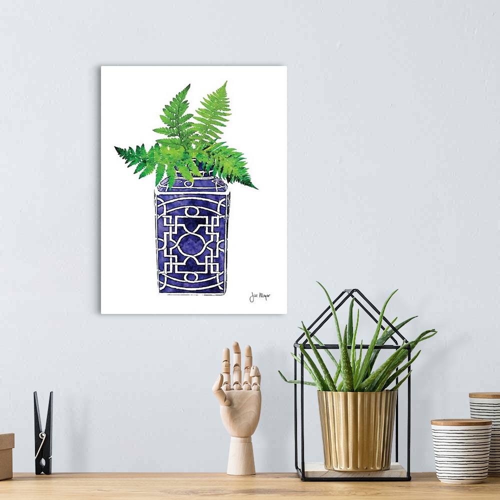A bohemian room featuring In Your Vase II