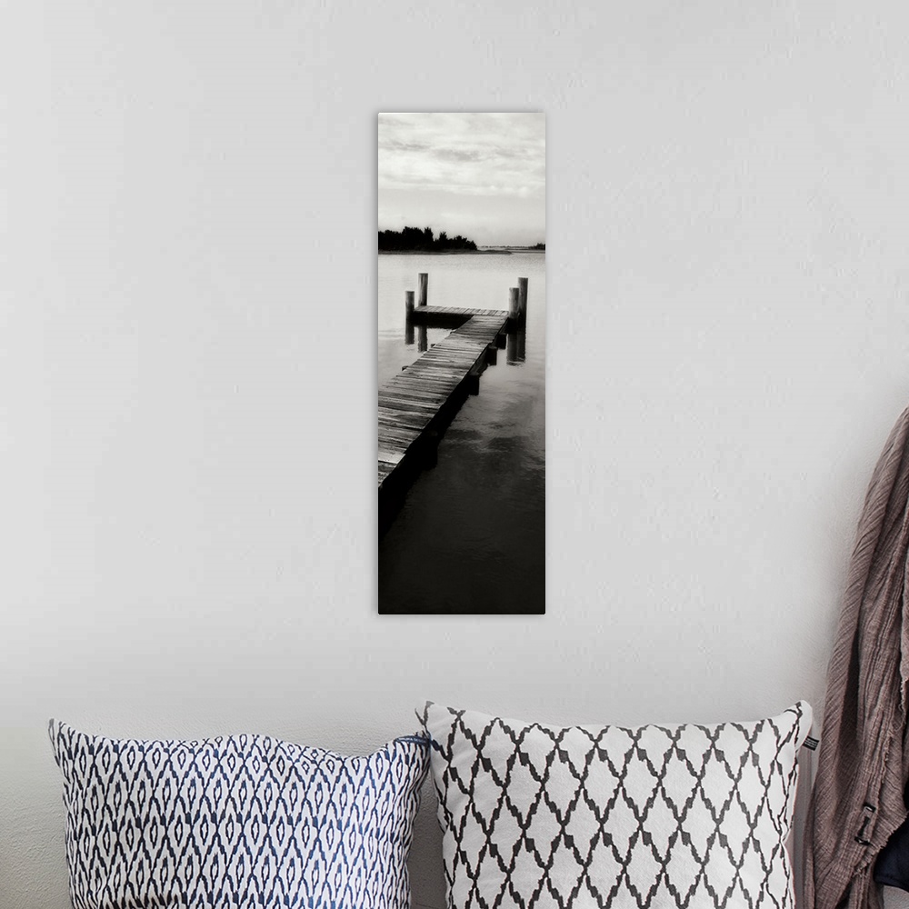 A bohemian room featuring Lonely Dock VI
