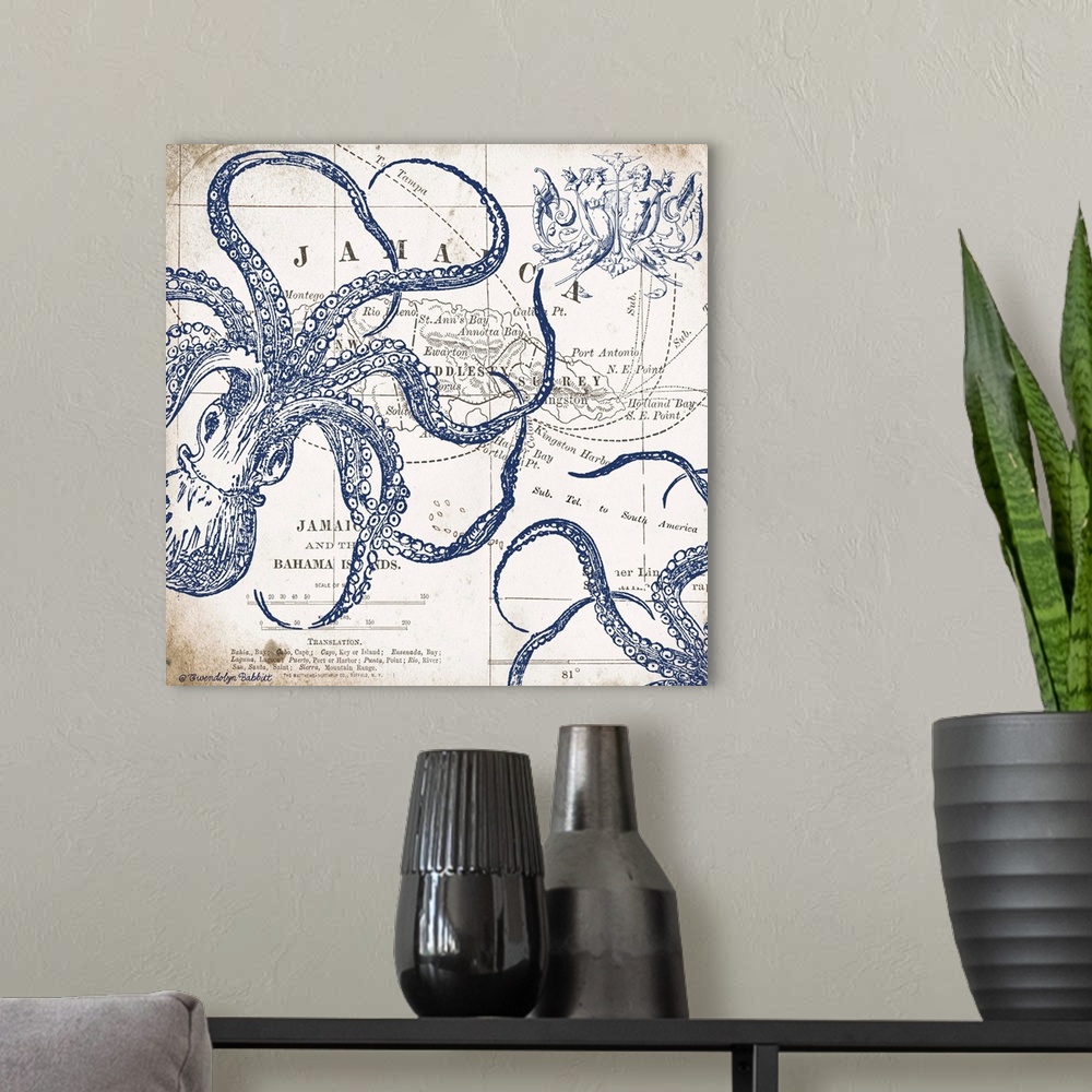 A modern room featuring Octopi II
