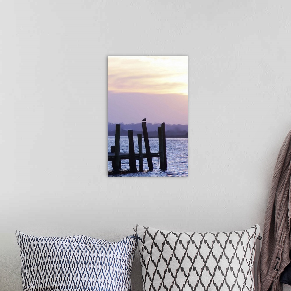A bohemian room featuring Seagulls at Sunset