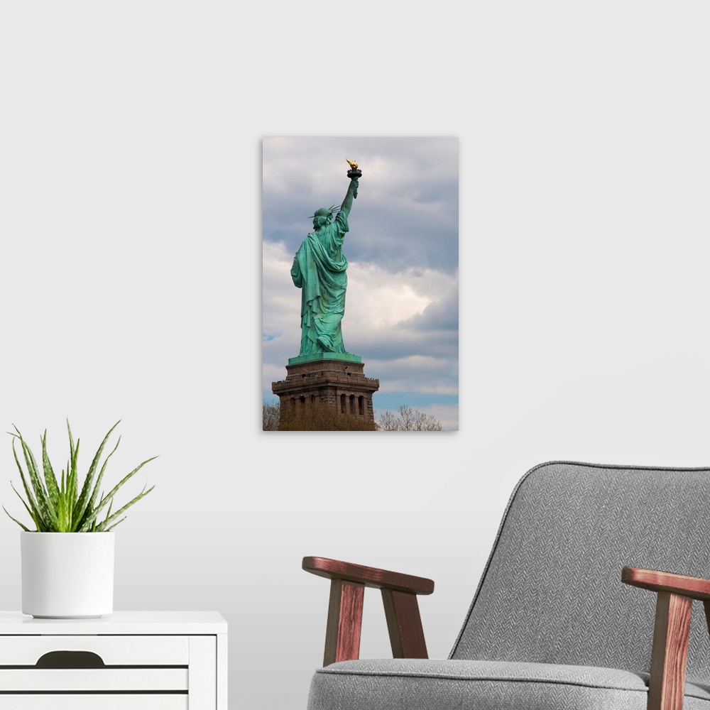 A modern room featuring Statue of Liberty I