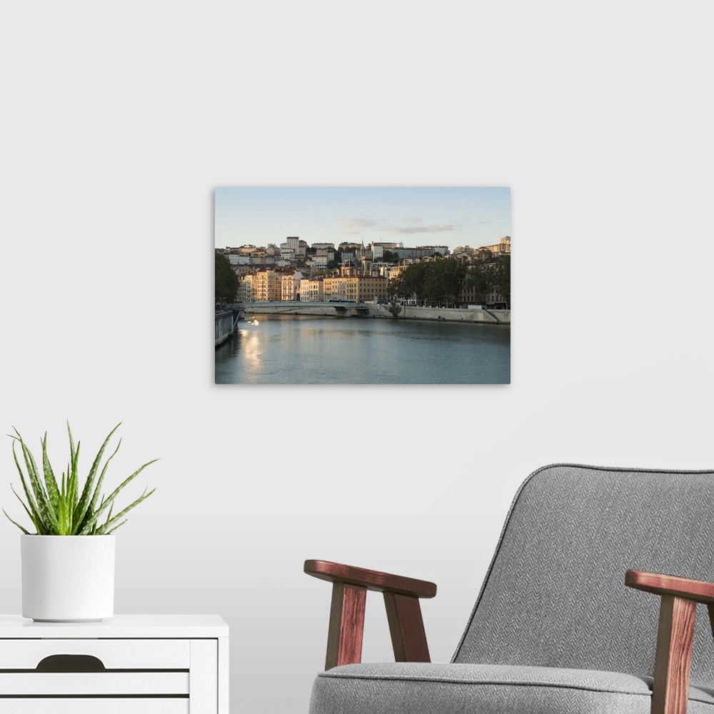 A modern room featuring The Saone in Lyon II