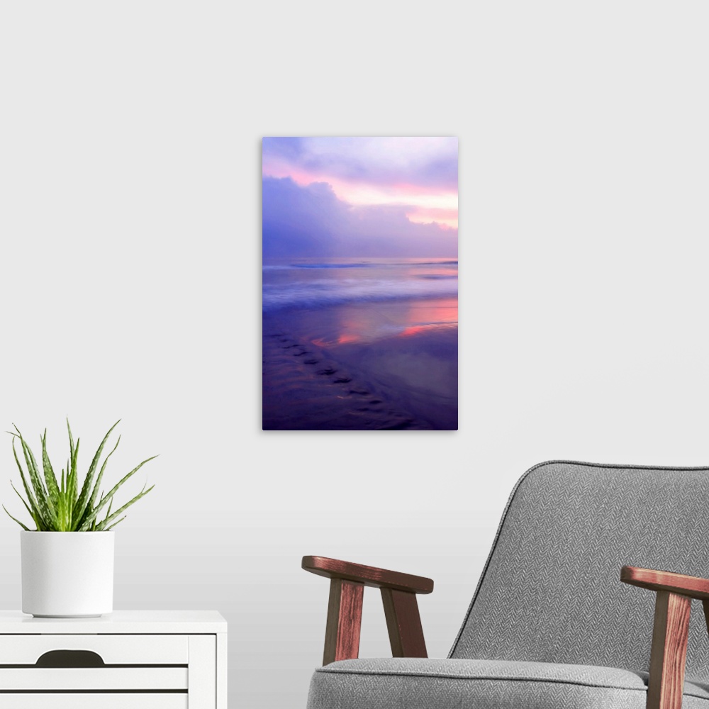 A modern room featuring Wrightsville Sunrise - 2
