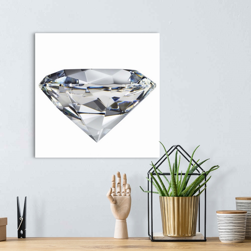A bohemian room featuring A diamond