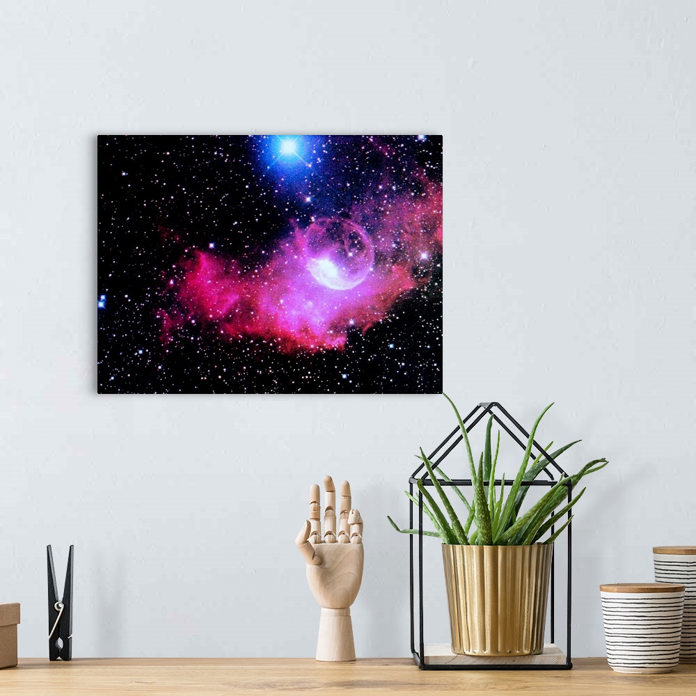 A bohemian room featuring A gaseous nebula