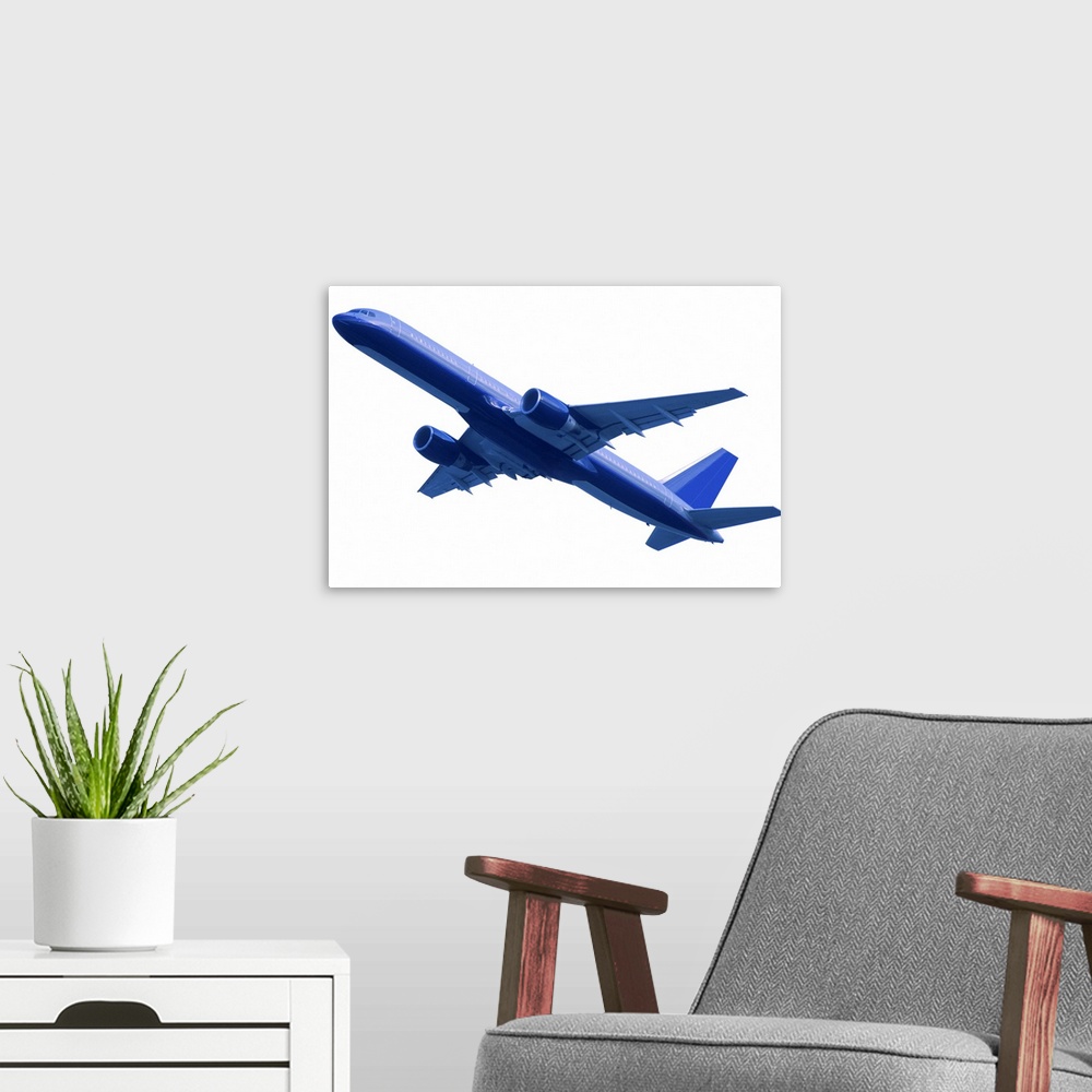 A modern room featuring Airplane
