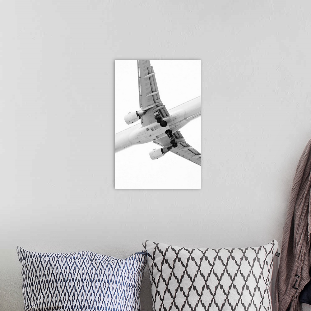A bohemian room featuring Airplane in air.