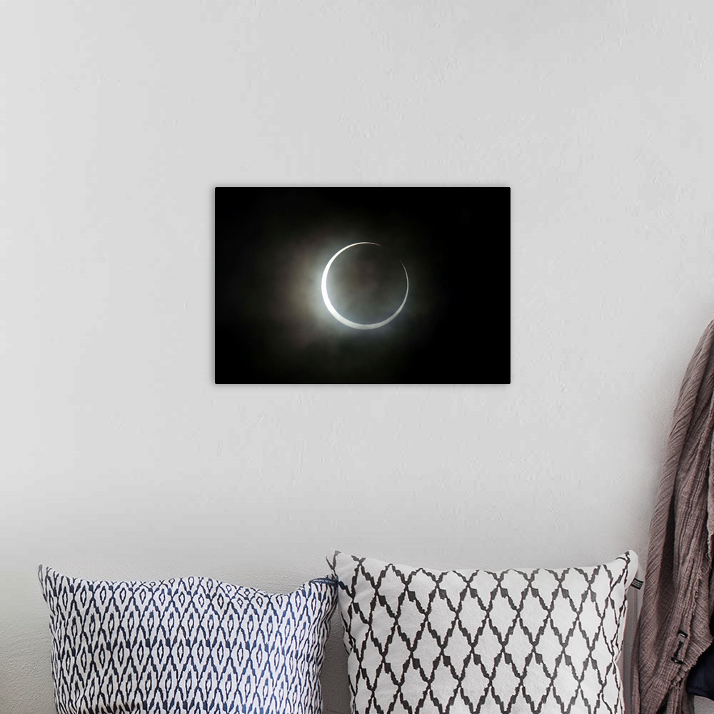 A bohemian room featuring 2012 Annular Eclipse from Japan
