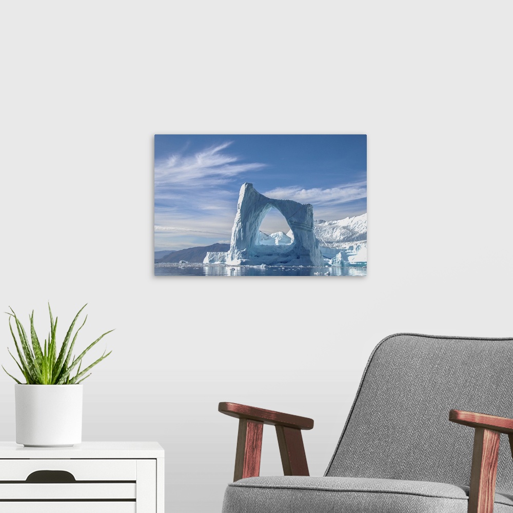 A modern room featuring Arch Iceberg In Greenland