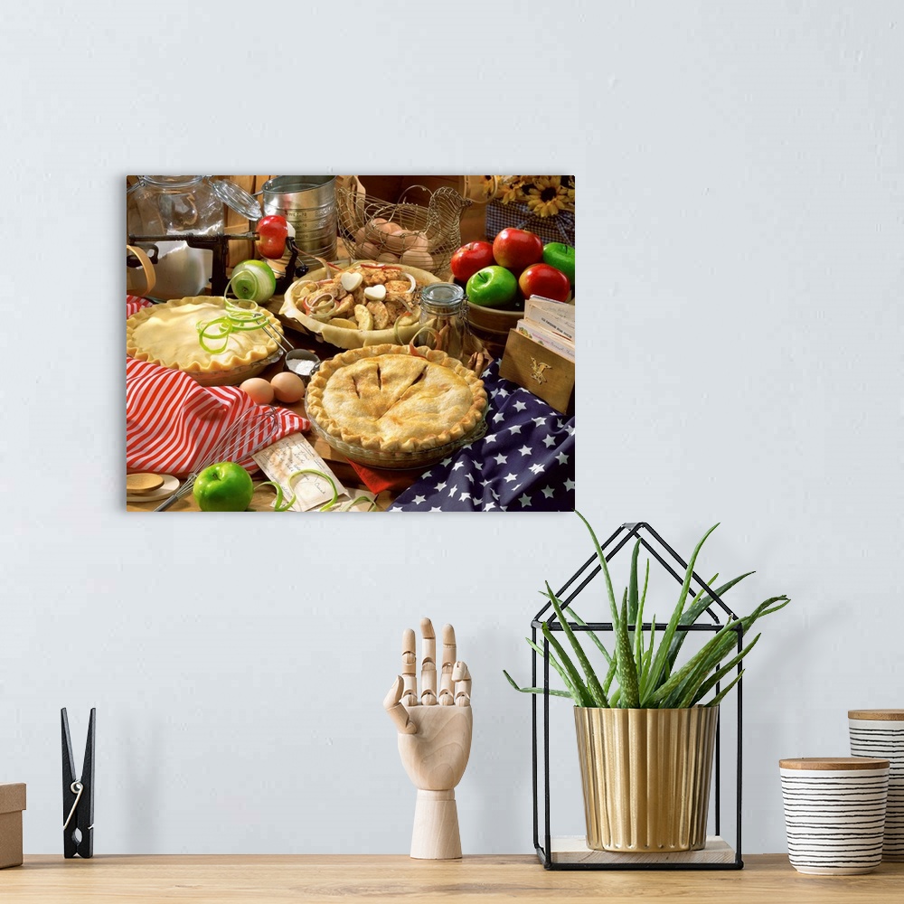 A bohemian room featuring Baking Pies