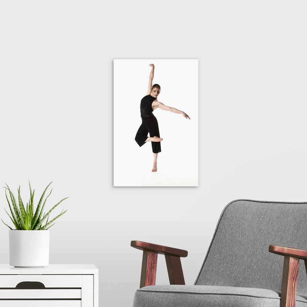 A modern room featuring Ballet Dancer