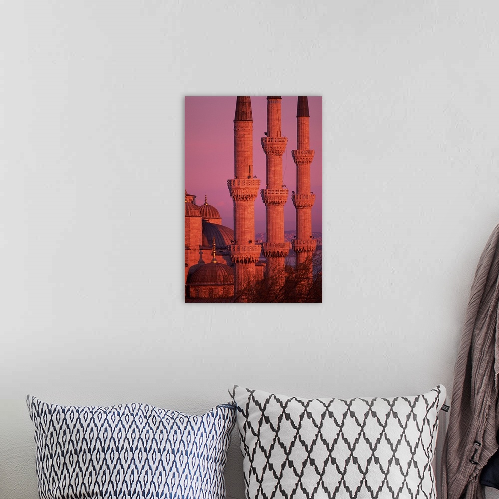 A bohemian room featuring Blue Mosque, Istanbul, Turkey