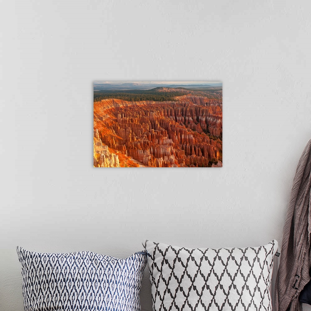 A bohemian room featuring Bryce Canyon National Park, Utah, USA.