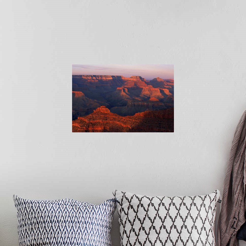 A bohemian room featuring Canyon landscape, Grand Canyon, Arizona