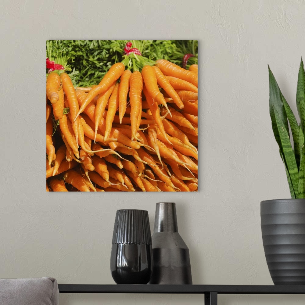 A modern room featuring USA, New York City, Carrots for sale