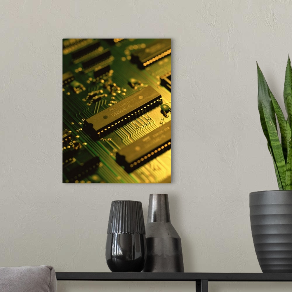 A modern room featuring Circuit Board