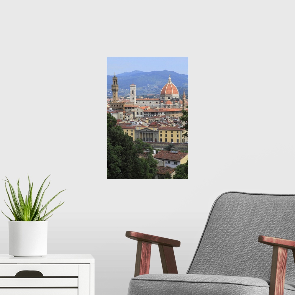 A modern room featuring Cityscape of Florence, Florence, Tuscany, Italy