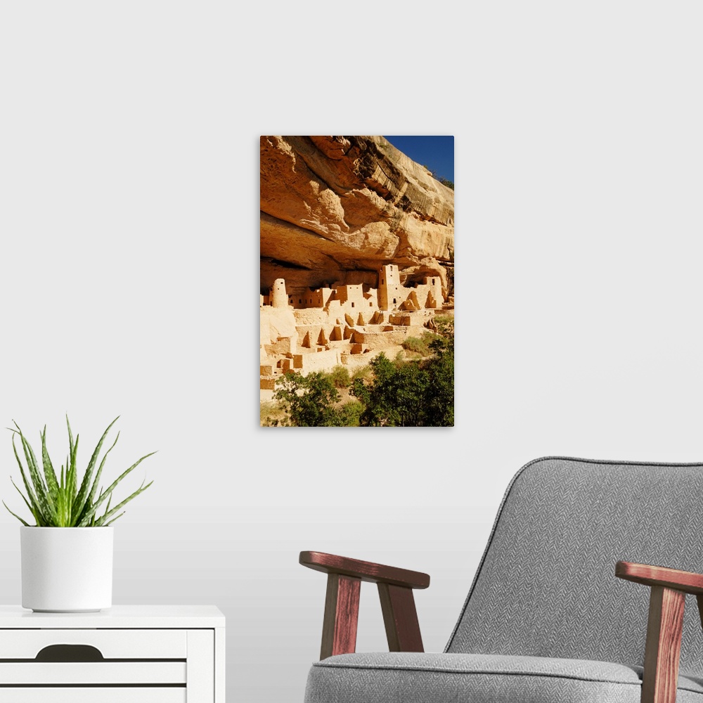 A modern room featuring Cliff Palace In Mesa Verde National Park