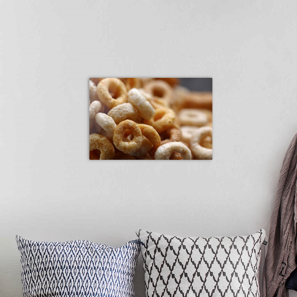 A bohemian room featuring Close-up of breakfast cereal