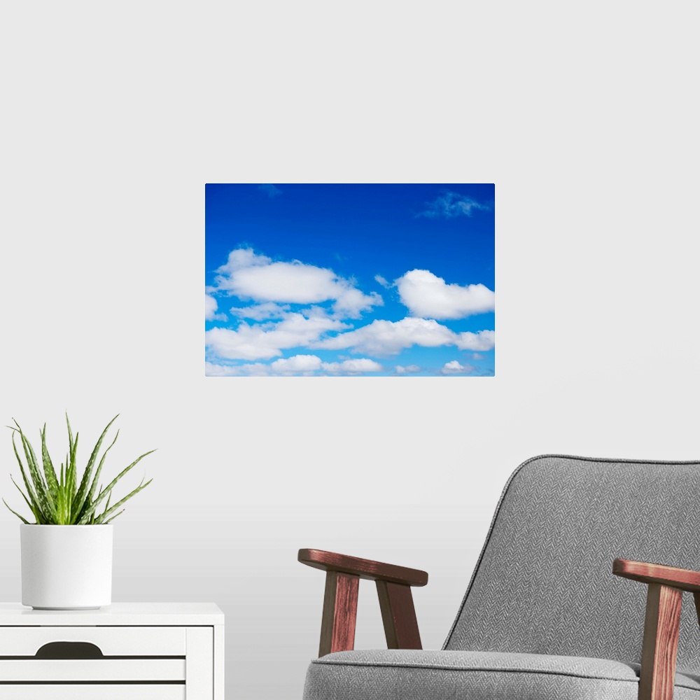 A modern room featuring Clouds in the sky, Washington