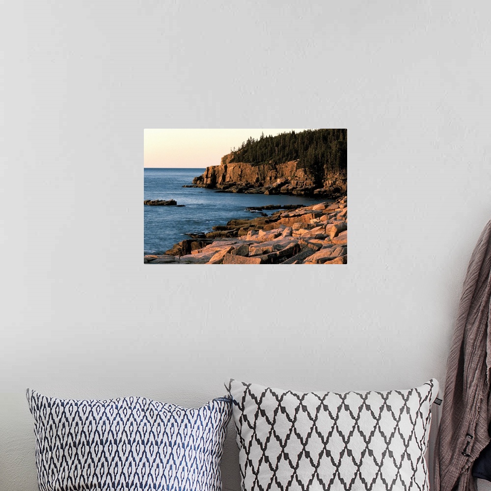 A bohemian room featuring Coastline of Acadia National Park , Maine