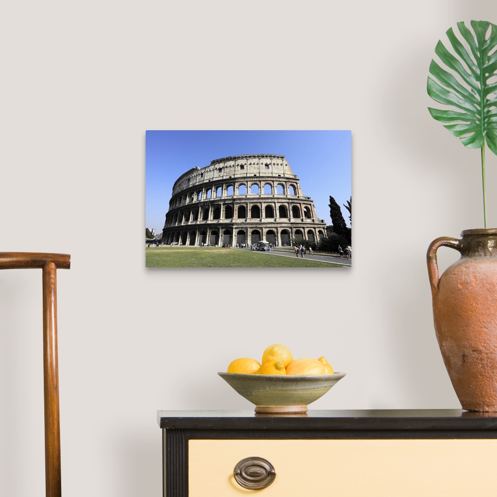 A traditional room featuring Colosseum, Rome, Lazio, Italy