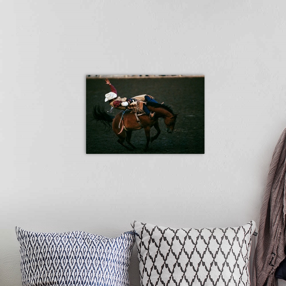 A bohemian room featuring Cowboy In A Rodeo