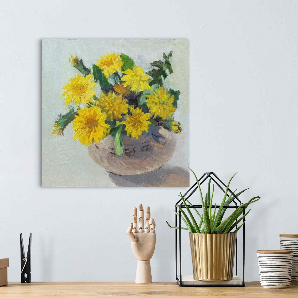A bohemian room featuring Dandelions
